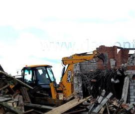 Демонтаж многоквартирного дома - вариант 2
