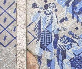 Демонтаж мозаики - модель 2