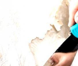 Демонтаж обоев - тип 4