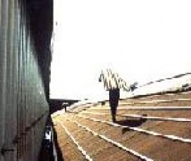 Демонтаж ондулина - вариант 1