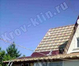 Демонтаж ондулина - вариант 4