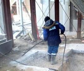 Демонтаж отбойным молотком - вариант 3