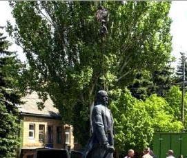 Демонтаж памятника - модель 4