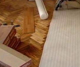 Демонтаж паркета - тип 1