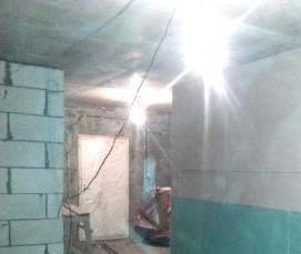 Демонтаж перегородок из гипсокартона - вариант 3