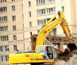 Демонтаж плит покрытия - вариант 4