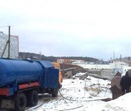 Демонтаж подземного резервуара - тип 1