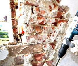 Демонтаж покрытия стен - модель 3