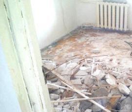 Демонтаж пола - модель 1