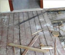 Демонтаж пола - модель 3