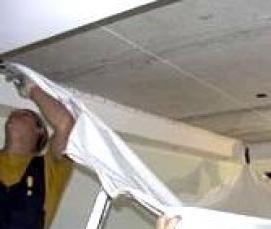 Демонтаж потолка - вариант 1