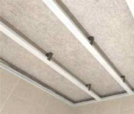 Демонтаж пвх панелей потолок - модель 1