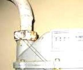 Демонтаж счетчика газа - модель 1