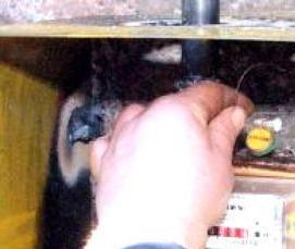 Демонтаж счетчика газа - модель 3