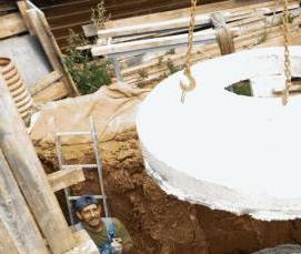 Демонтаж септика - тип 1