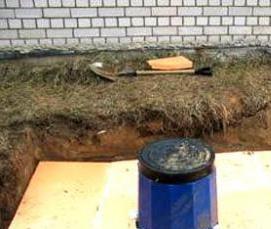 Демонтаж септика - тип 3