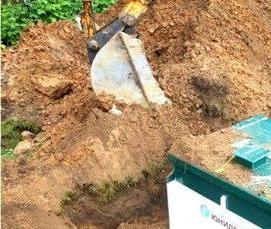 Демонтаж септика - тип 2