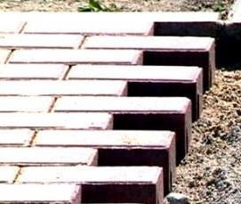 Демонтаж старой тротуарной плитки - тип 4