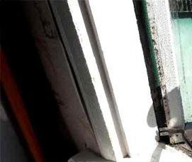 Демонтаж старых окон - модель 4