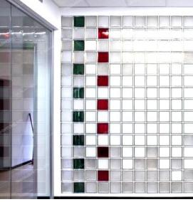 Демонтаж стеклоблоков - тип 2