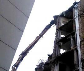 Демонтаж стен и перекрытий - модель 1