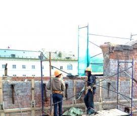 Демонтаж стен и перекрытий - модель 2