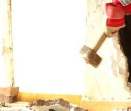 Демонтаж стен панели - модель 3