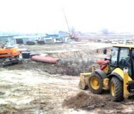 Демонтаж траншей - модель 4