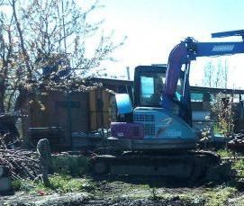 Демонтаж траншей - модель 3