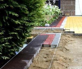 Демонтаж тротуарной плитки - тип 2