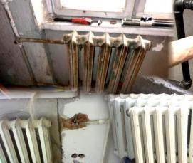 Демонтаж труб отопления - вариант 4