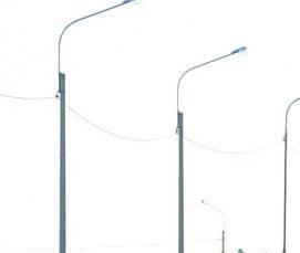 Демонтаж уличного освещения - модель 1