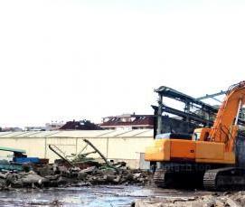 Демонтаж вагонов - модель 3