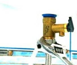 Демонтаж вентиля - тип 4