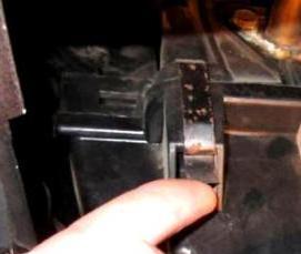 Демонтаж вентилятора - тип 2