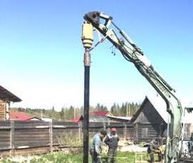 Демонтаж винтовых свай - модель 3