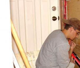 Демонтаж железной двери - тип 3