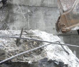 Демонтаж железобетонных конструкций - вариант 3