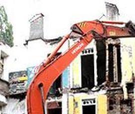 Демонтаж жилых домов - вариант 3