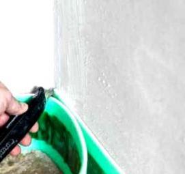 Демпферная лента для стен - вариант 4