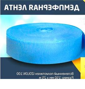 Демпферная лента для стяжки пола - модель 2