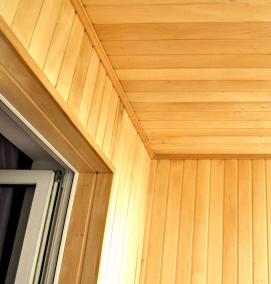 Деревянная евровагонка - вариант 4