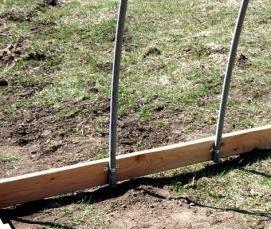 Деревянные арочные теплицы - тип 1