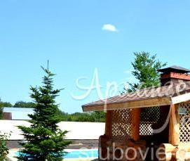 Деревянные беседки из бруса - тип 4