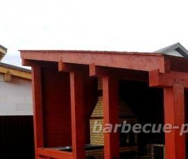 Деревянные беседки из бруса - тип 3