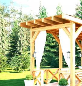 Деревянные беседки - тип 3