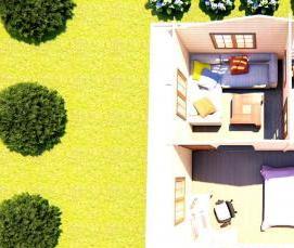 Деревянные домокомплекты - модель 1