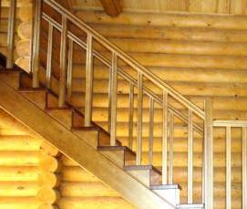 Деревянные лестницы Береза - вариант 4