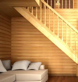 Деревянные лестницы - тип 1