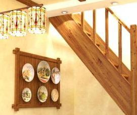 Деревянные лестницы «эконом» - модель 1